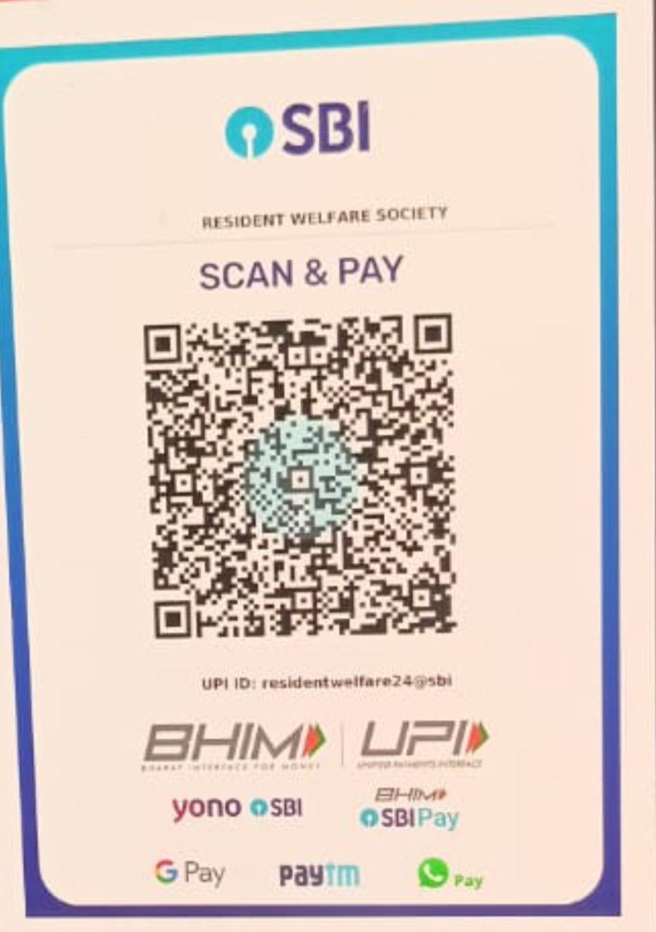 RWA payment QR code