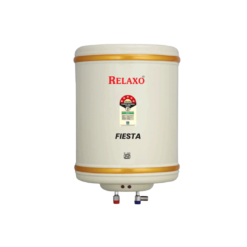 Relaxo 15L Electric Geyser with beige Finish, Stainless Steel Tank and Auto Cut-Off