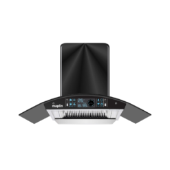 Maplin SS - 90 cm Kitchen Chimney with Auto Clean, LPG Sensor, Wave Sensor, Large Display