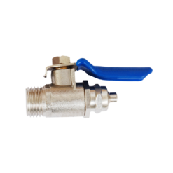 Brass Inlet Valve 1/4 Inch for RO Water Purifiers