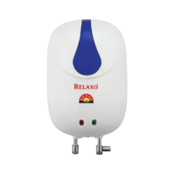 Relaxo 3L Electric Geyser with Ivory Finish and Rust Resistant ABS Body