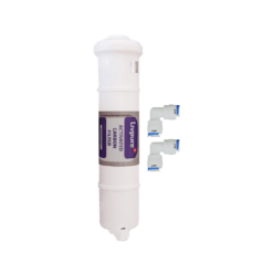 Livpure RO Carbon Filter with two Double Push Elbows: Suitable for all types of RO Water Purifiers