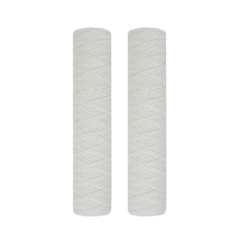 Wound Filter/Thread Filter 10 Inch for RO Water Systems - Removes Impurities, Sediment, and Particles (Pack of 2)