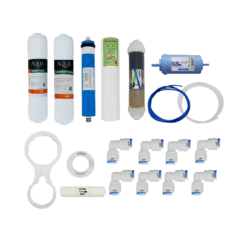 Complete RO Water Filtration System Maintenance Kit with 80 GPD Membrane: Suitable for All Kinds of RO Models