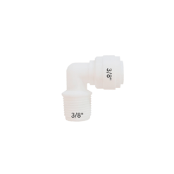 Pump Elbow Fitting 3/8 Inch with 3/8 Inch Threaded Connection - Suitable for All kinds of RO Water Purifiers