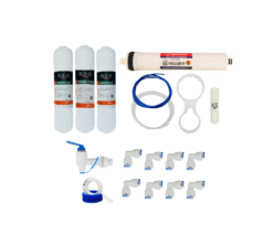 Aqua Platinum RO Service Kit with Aquafresh 100 GPD RO Membrane: Complete Maintenance Solution for Kent Models