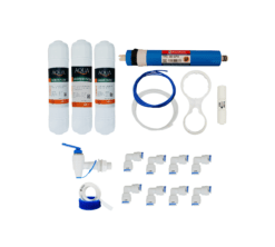 Aqua Platinum RO Service Kit with Aquafresh 80 GPD RO Membrane: Complete Maintenance Solution for Kent Models